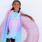 Sparkling Mermaid Cape - Dress Up - Kids Summer Fun Cape