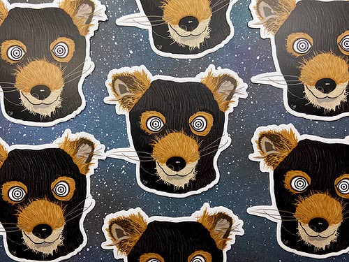 Vinyl Decal - Fantastic Mr. Fox - Bandit Mask