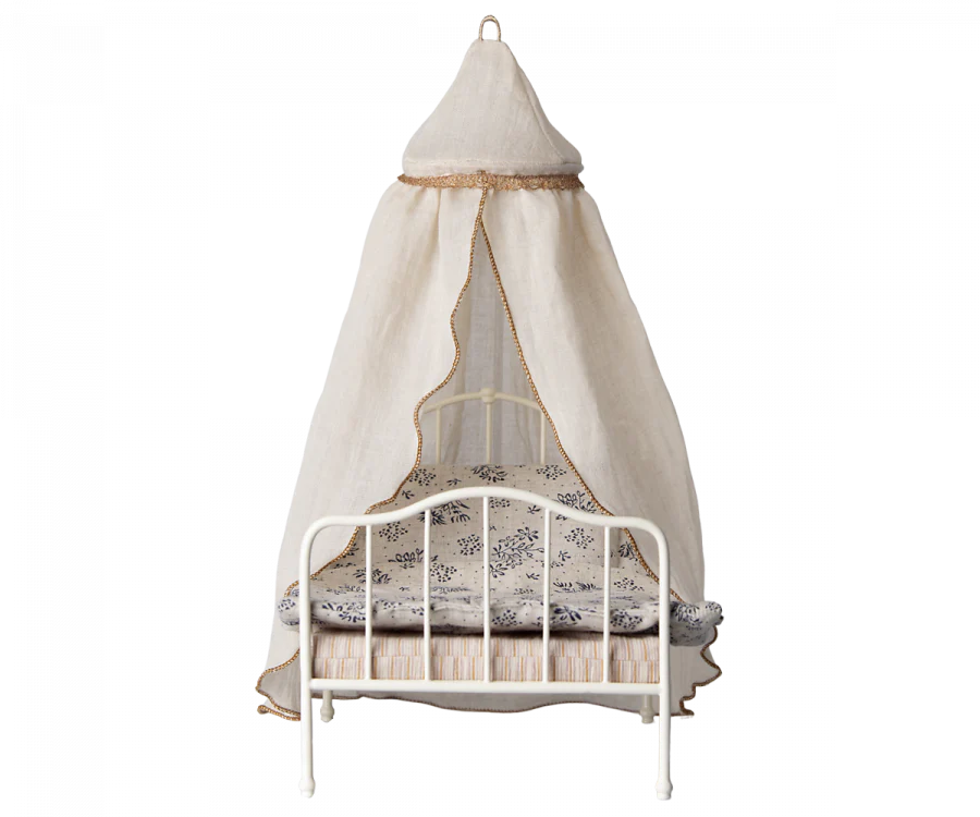 Miniature Bed Canopy- Cream