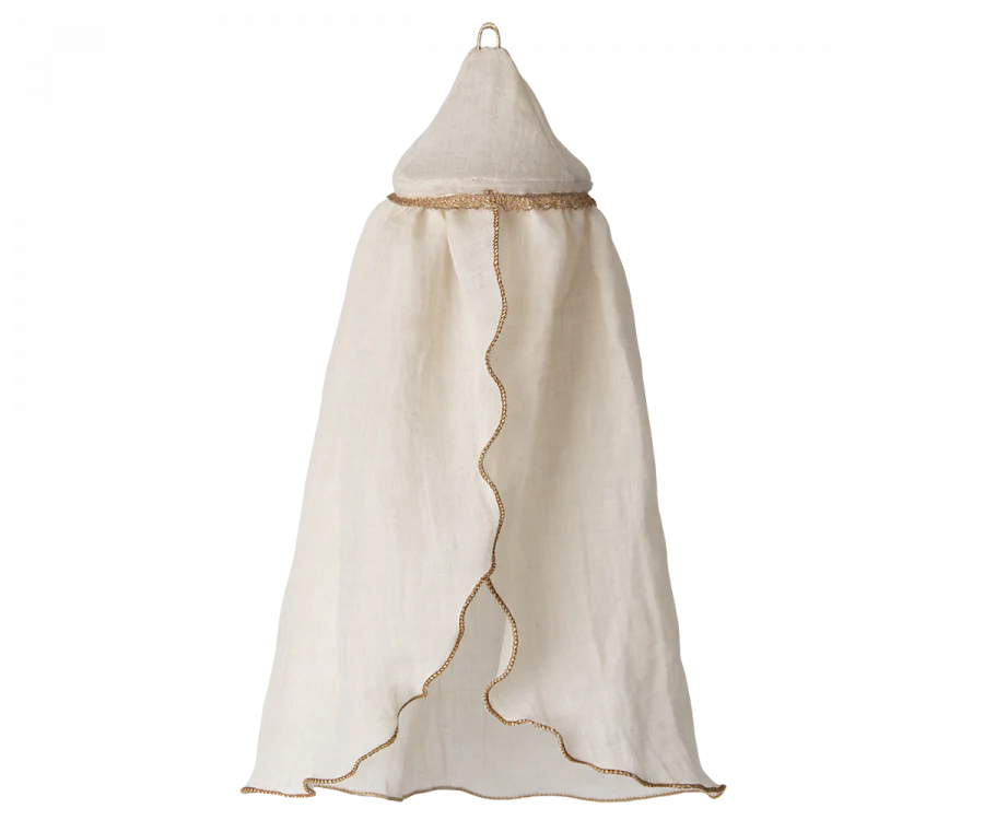 Miniature Bed Canopy- Cream