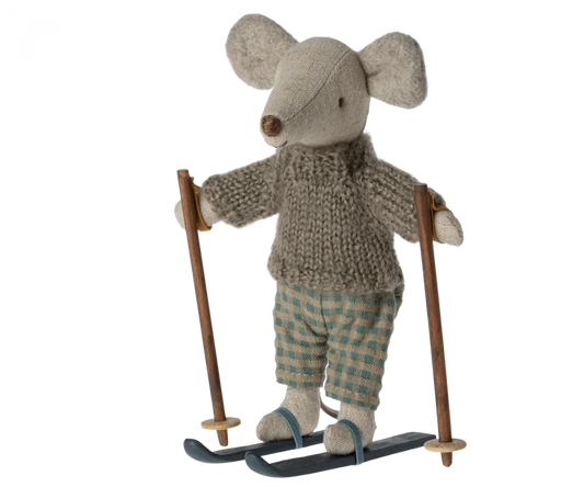 Winter Mouse with Ski Set, Big Brother