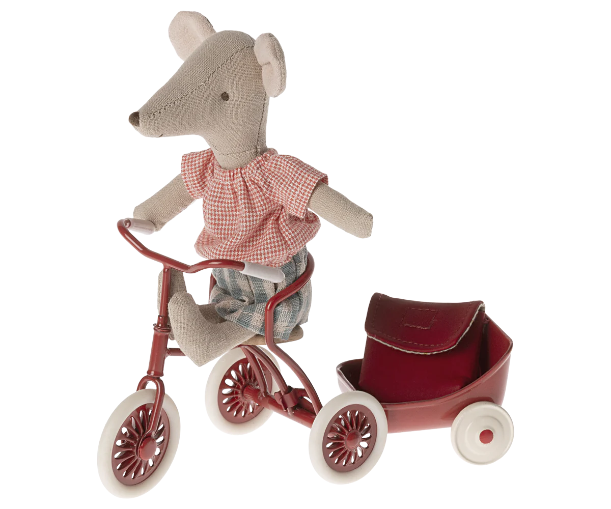 Tricycle Mouse, Big Sister- Red