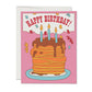 Pancake Birthday birthday greeting card