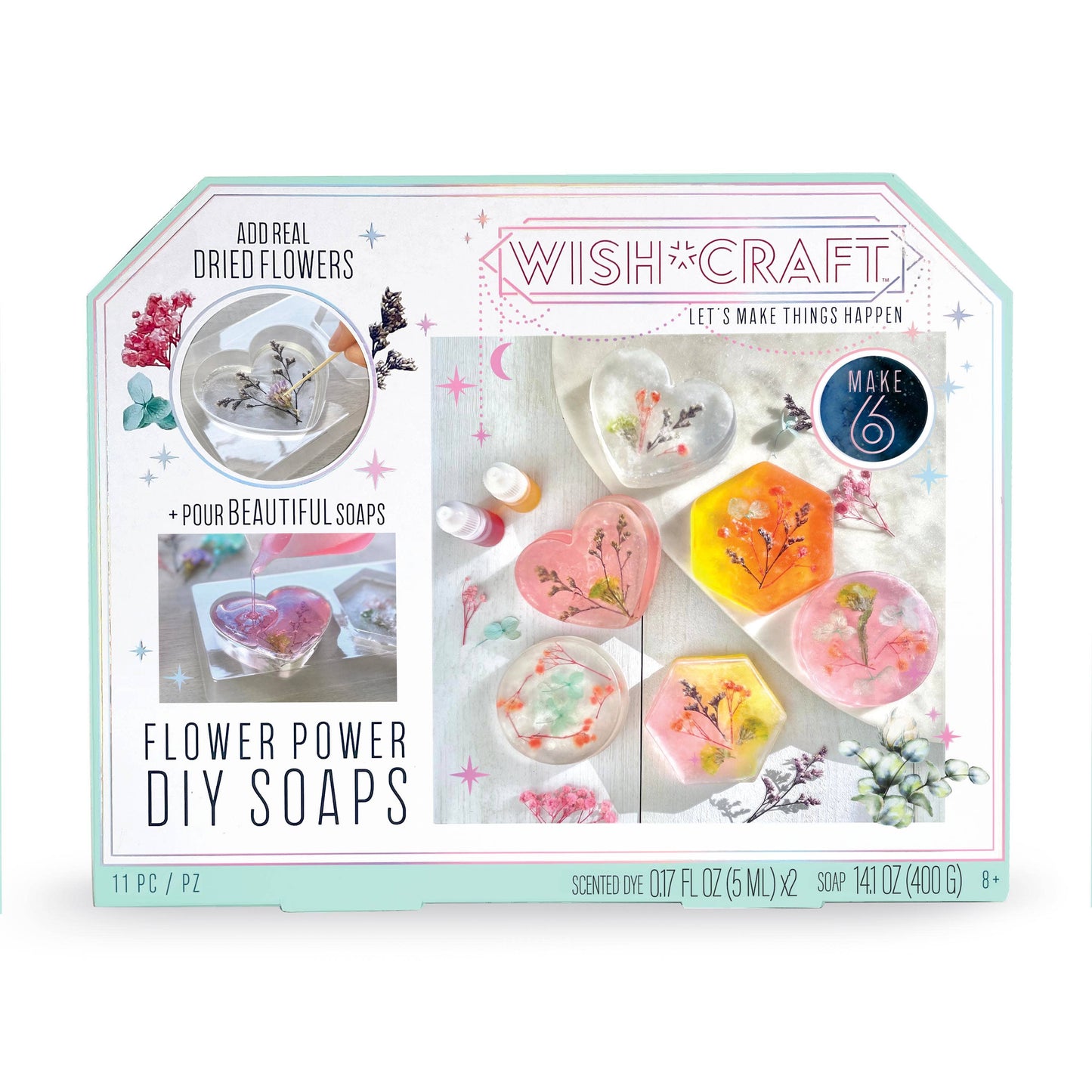 Wish*Craft Flower Power DIY Soaps