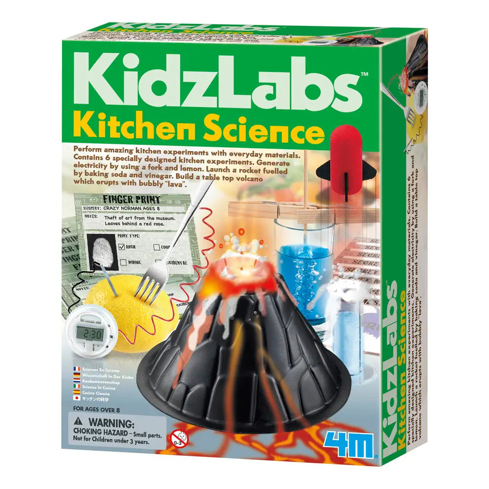 Kitchen Science Stem Science Kit-6 Different Experiments