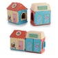 Cute Puppy Dog Town House Set