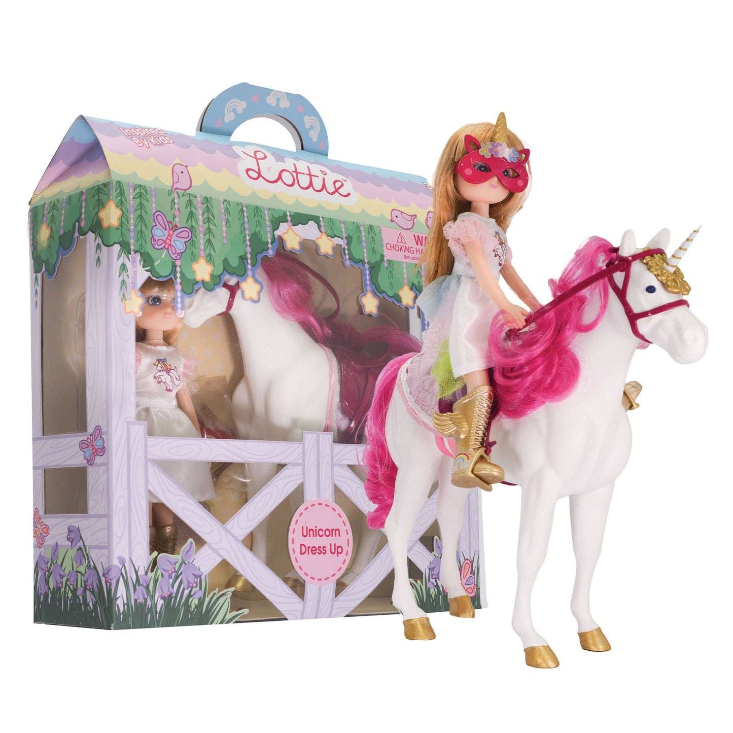 Unicorn Dress Up Doll & Set