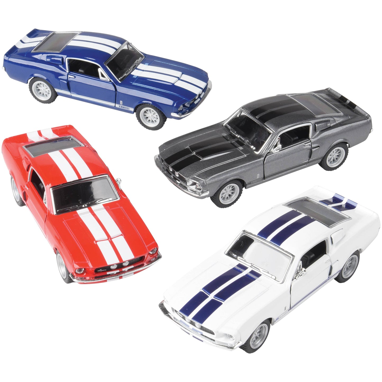 1967 Shelby GT500 Die Cast Cars 12-unit Display