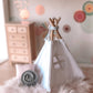 Dollhouse Play Tent with Window | Multiple Colors