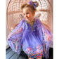 Lavender Confetti Cape - Kids Dress Up Cape