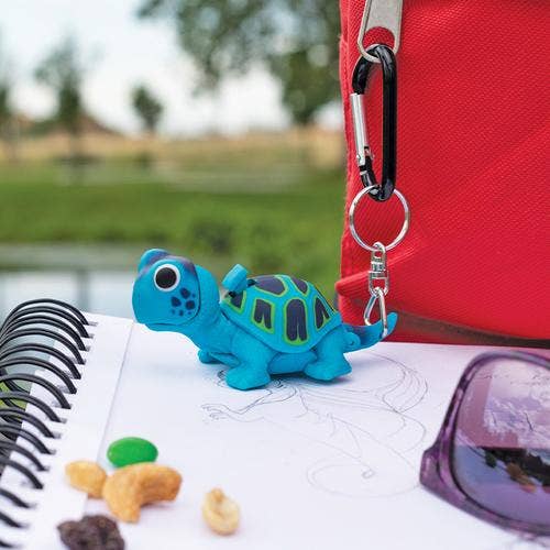 WildLight Animal Carabiner Flashlight - Blue Turtle