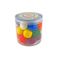 25 Felt Ball Slingshots Ammo Jar