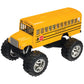 Monster School Bus, Pull Back Action, Die-Cast