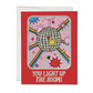 Light Up the Room friendship greeting card