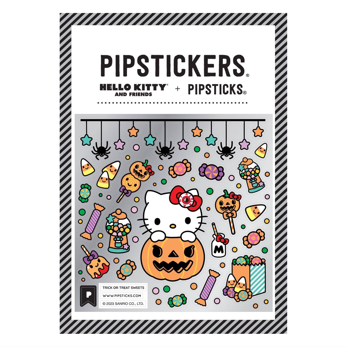 Hello Kitty Trick Or Treat Sweets Stickers