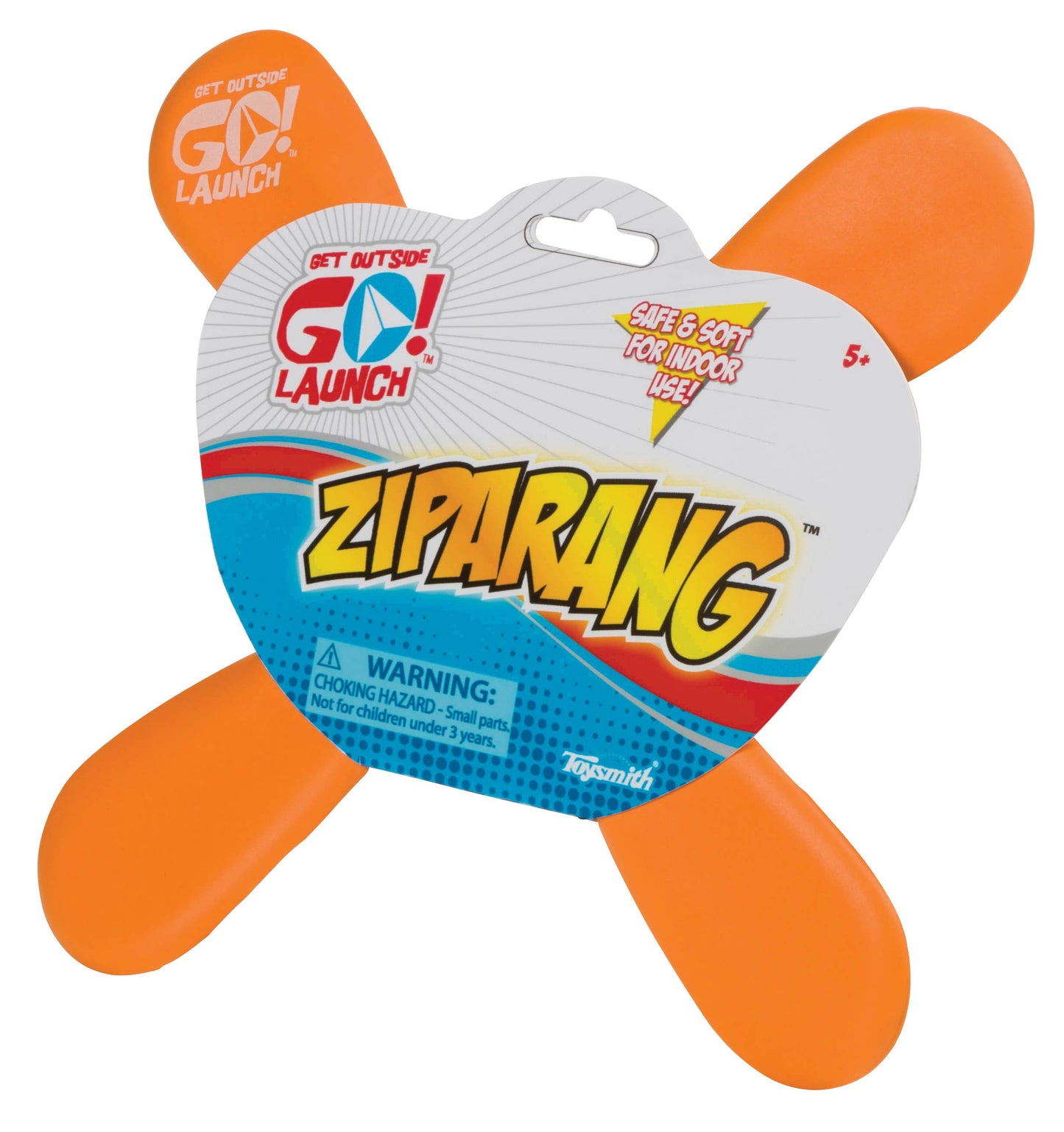 GO! Launch Ziparang Boomerang, Soft, Indoor