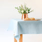 Blue Dotted Tablecloth