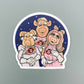 Vinyl Decal - Pigs In Space - The Muppets