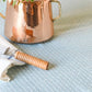 Blue Dotted Tablecloth