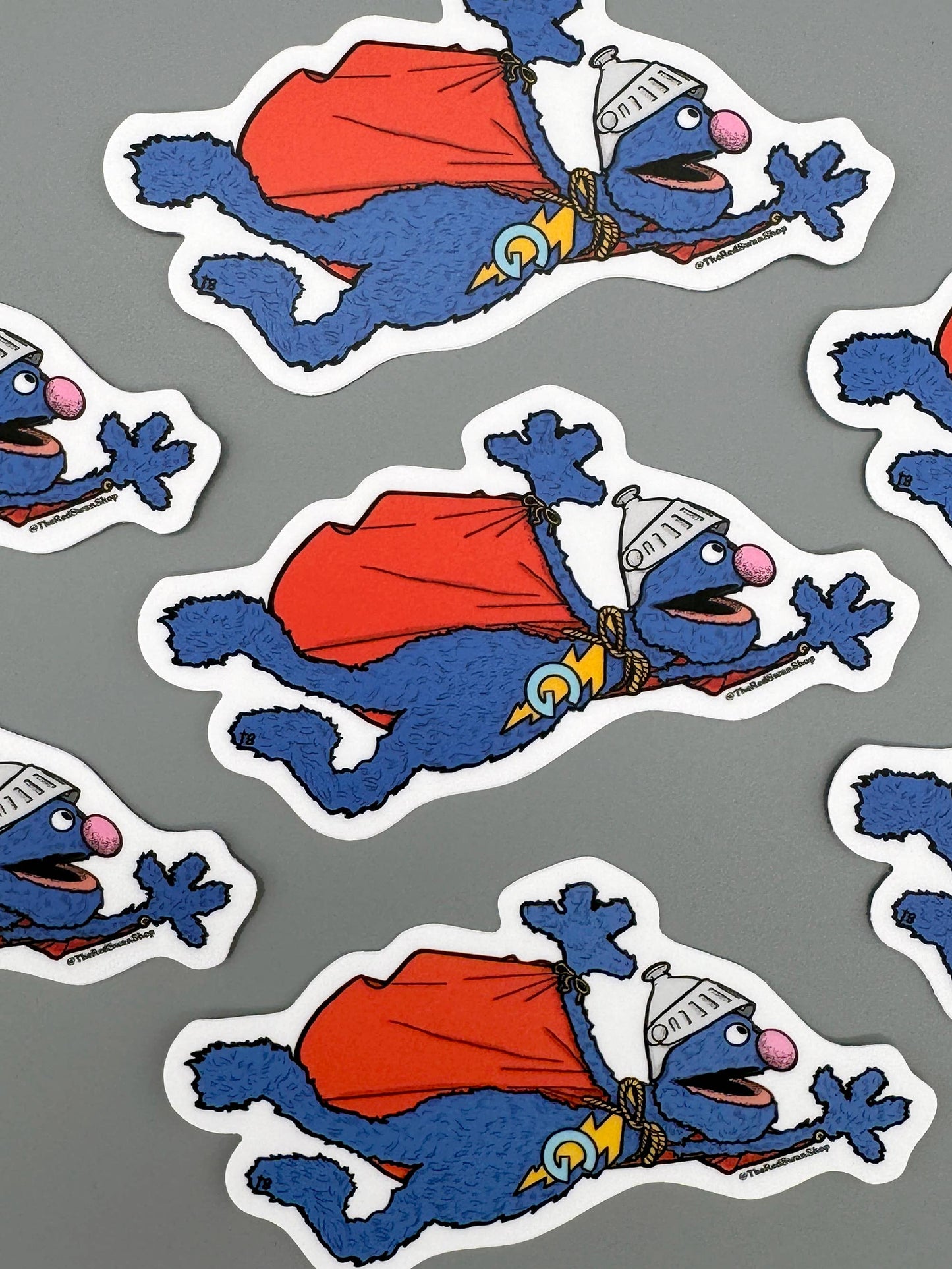 Vinyl Decal - Super Grover