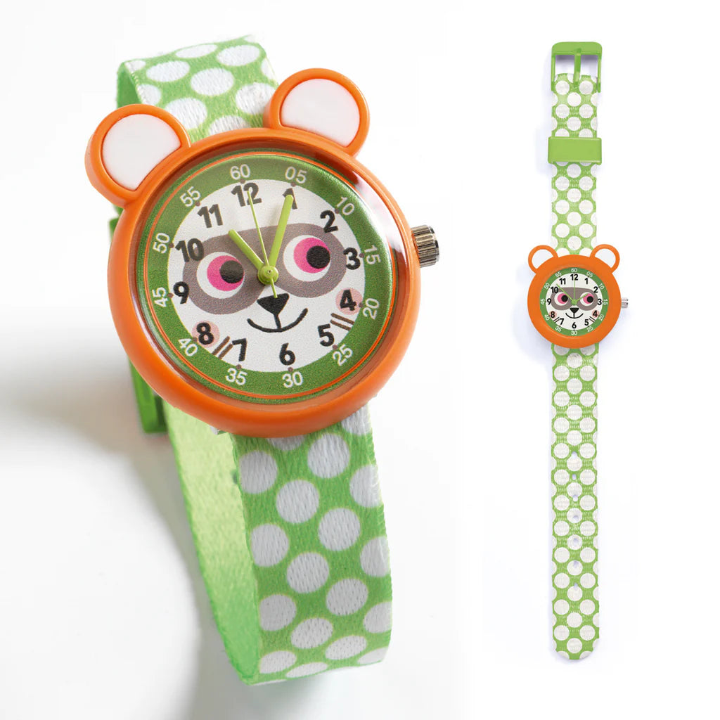 Ticlock Children's Watch: Raccoon