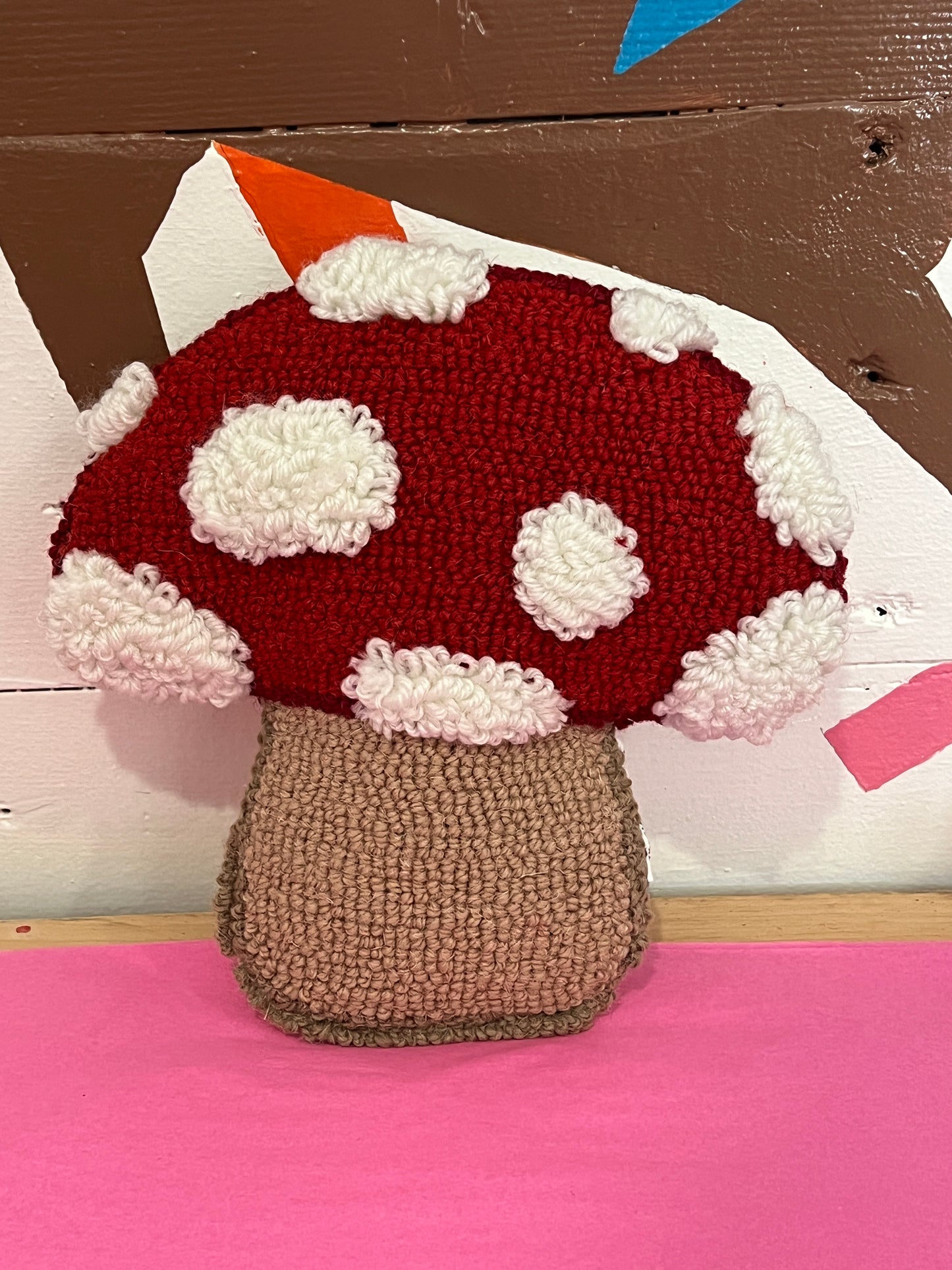 Mushroom Shaped Pillow