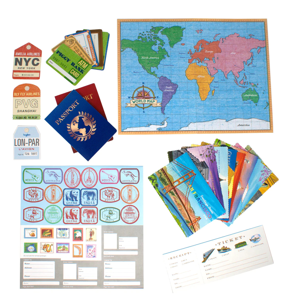 Pretend Play- World Traveler