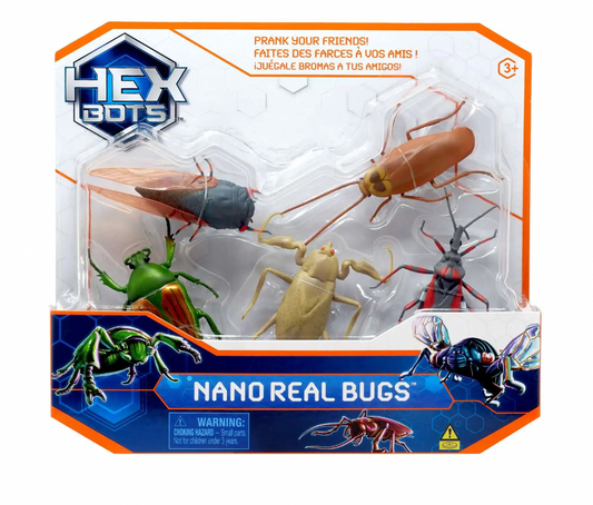 HEX BOTS Nano Real Bugs 5-Pack