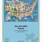 Nolja See the USA 100pc Jigsaw Puzzle