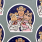 Vinyl Decal - Pigs In Space - The Muppets