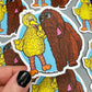 Vinyl Decal - Ride or Die - Big Bird & Snuffy