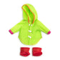 Raincoat and Boots for Dolls 12 5/8” inch