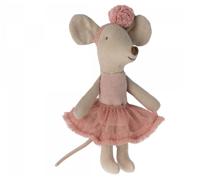 Ballerina Mouse - Little Sister - Rose