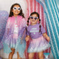 Sparkling Mermaid Cape - Dress Up - Kids Summer Fun Cape