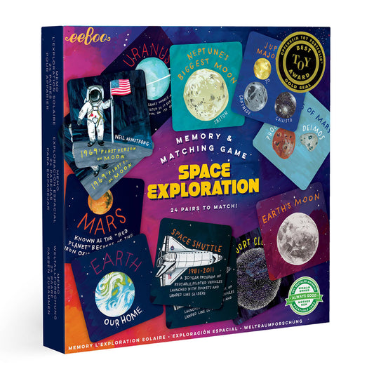 Space Exploration Memory & Matching Game