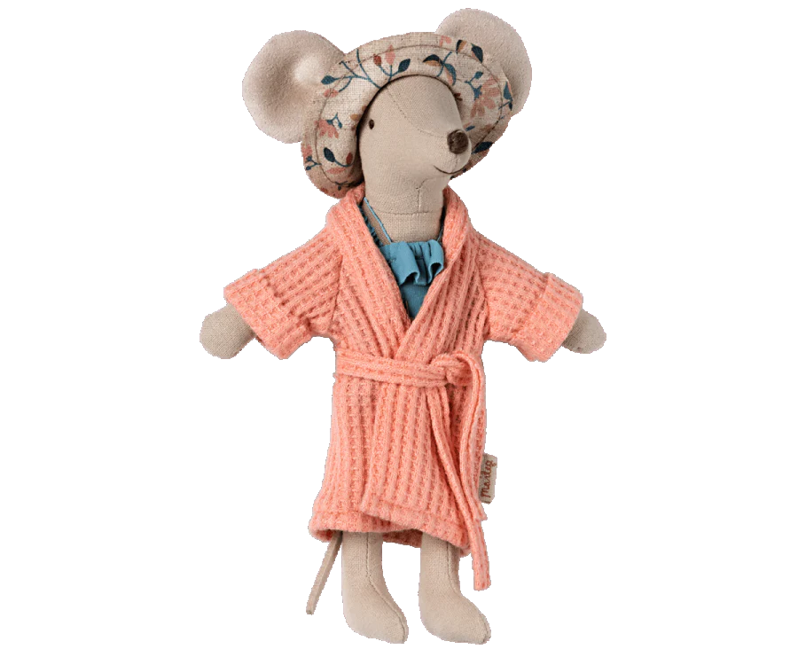 Bathrobe - Coral