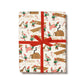 Santa's Workshop holiday wrapping paper