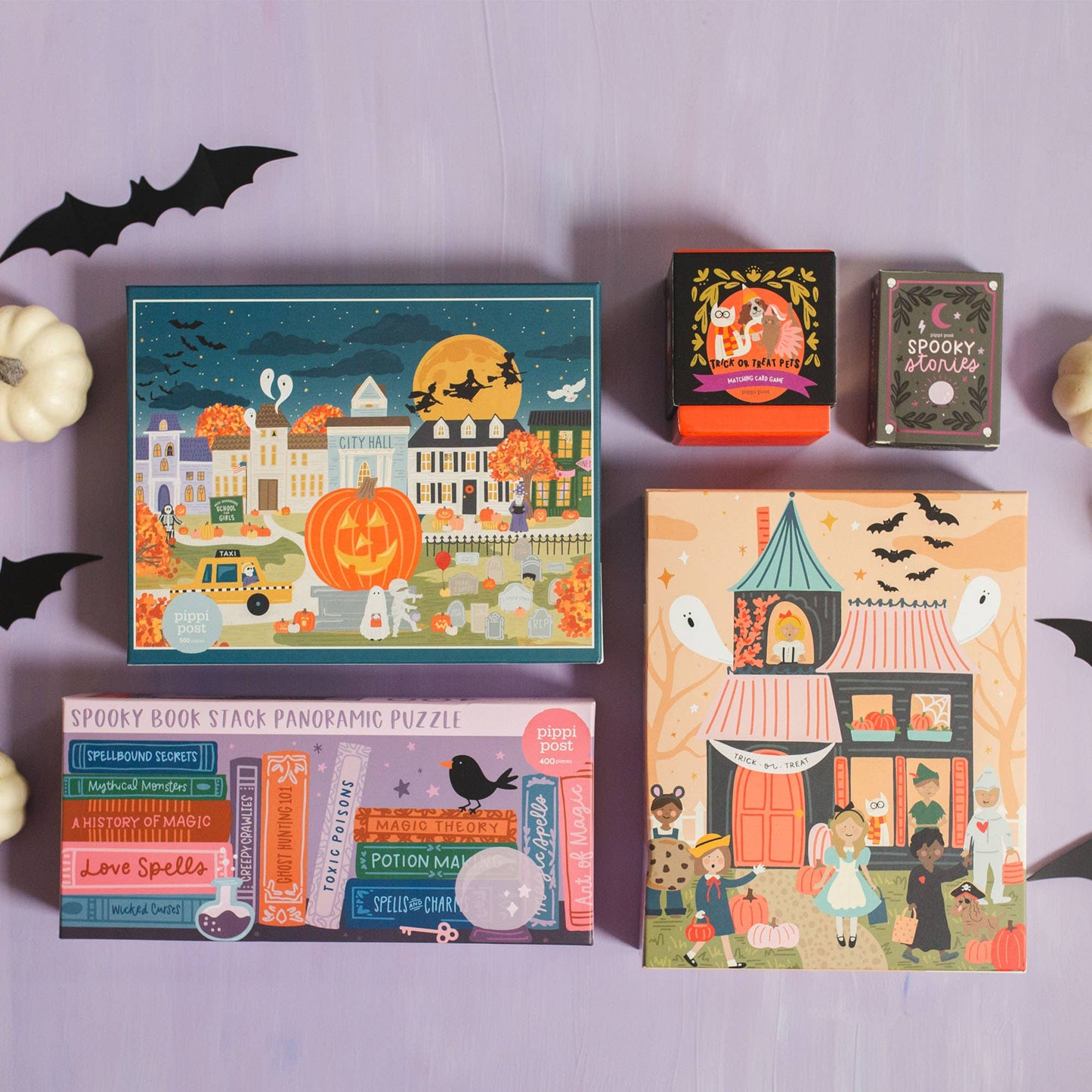 Trick Or Treat Pets Memory Card Game