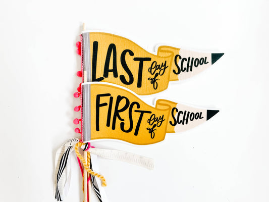 Pencil First/Last Day of School