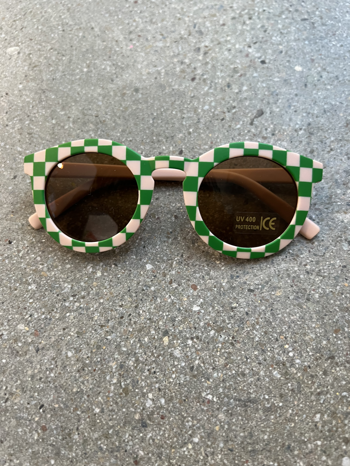 Checkered Kids Sunglasses