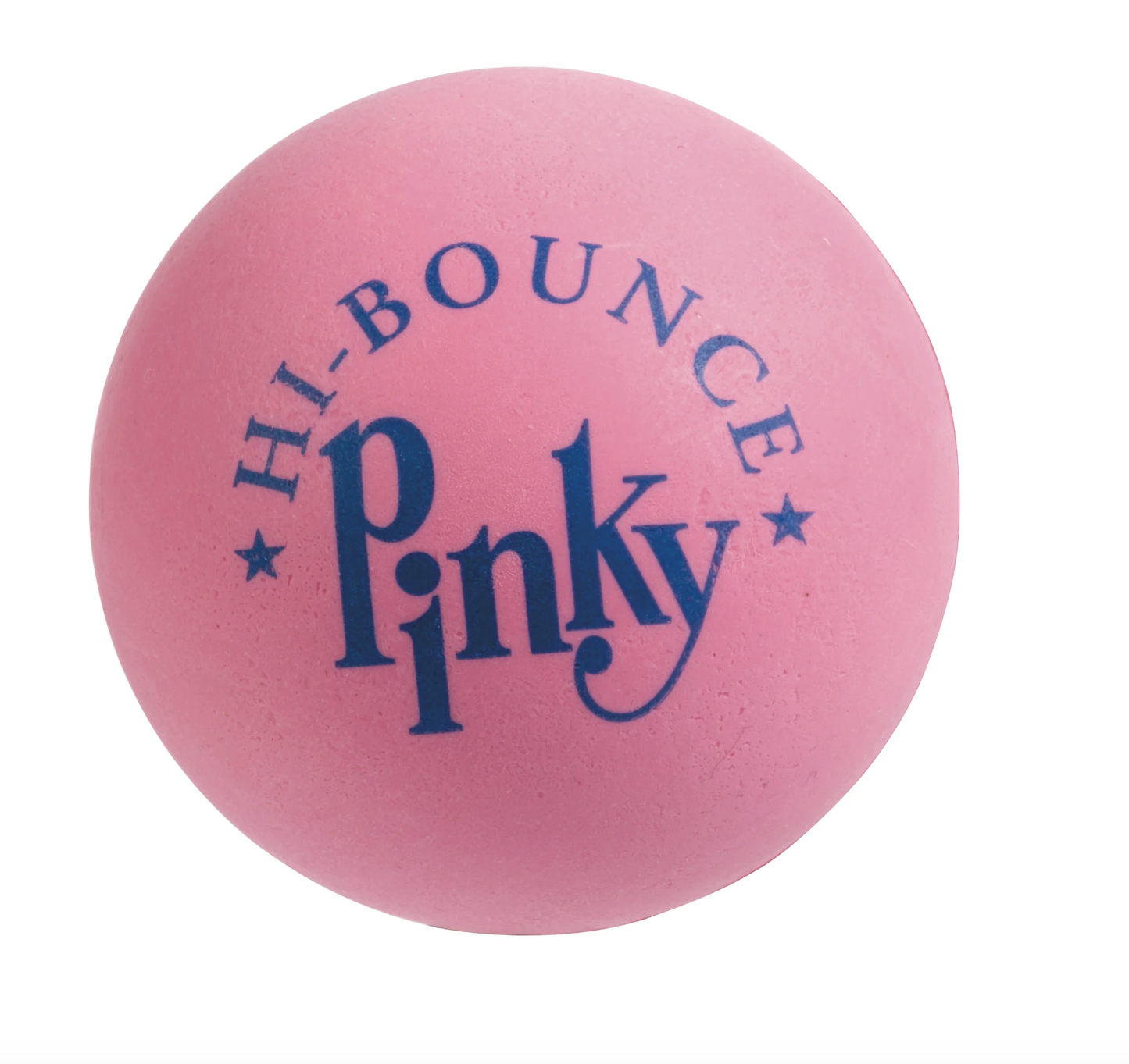 Classic 2.5" Pinky Ball, Latex Rubber High Bounce Ball