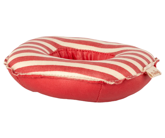 Rubber boat small mouse - Red stripe