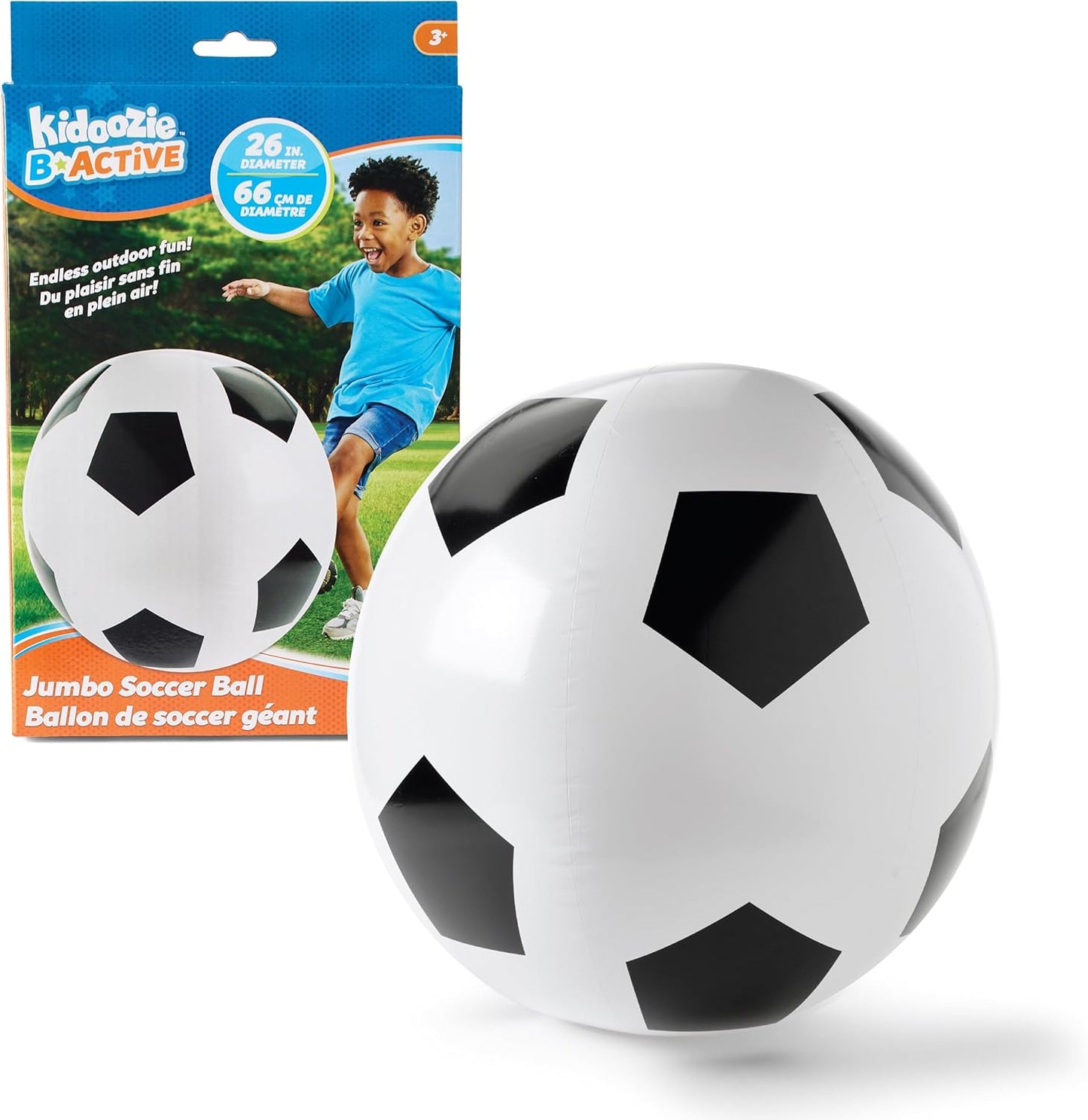 JUMBO SOCCER BALL KIDOOZIE B ACTIVE