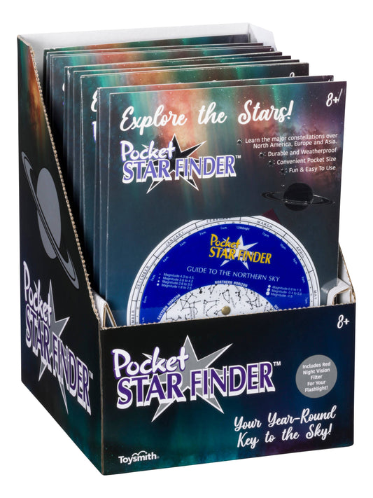 Pocket Star Finder, Travel size, Use with Flashlight, STEM