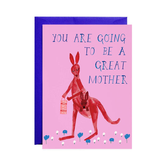 A Baby Joey - Greeting Card