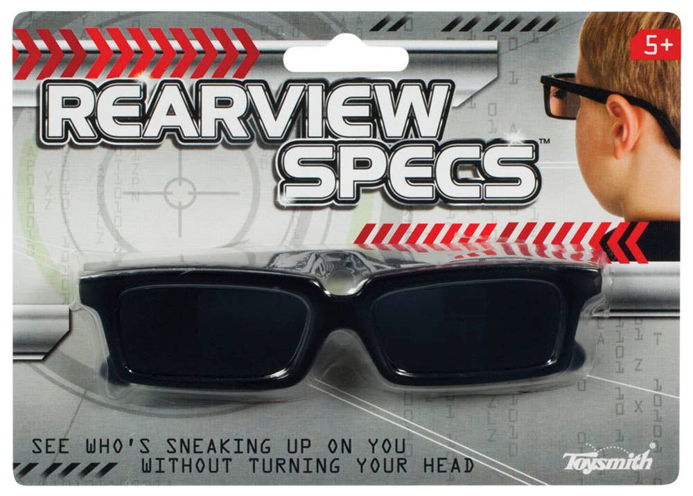 Rearview Specs, Spy Glasses Gag Gift, Prank