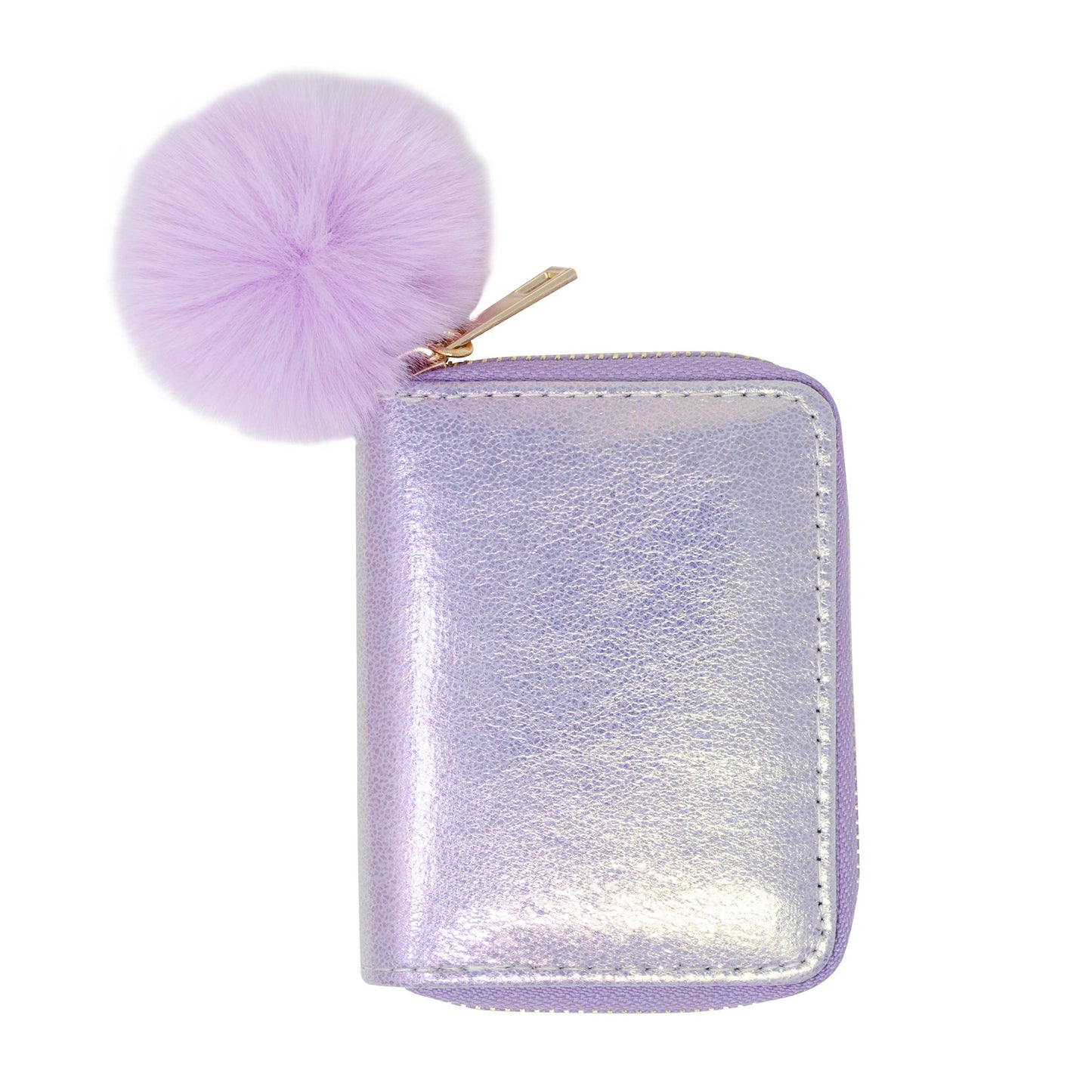 Shiny Wallet in Lavender