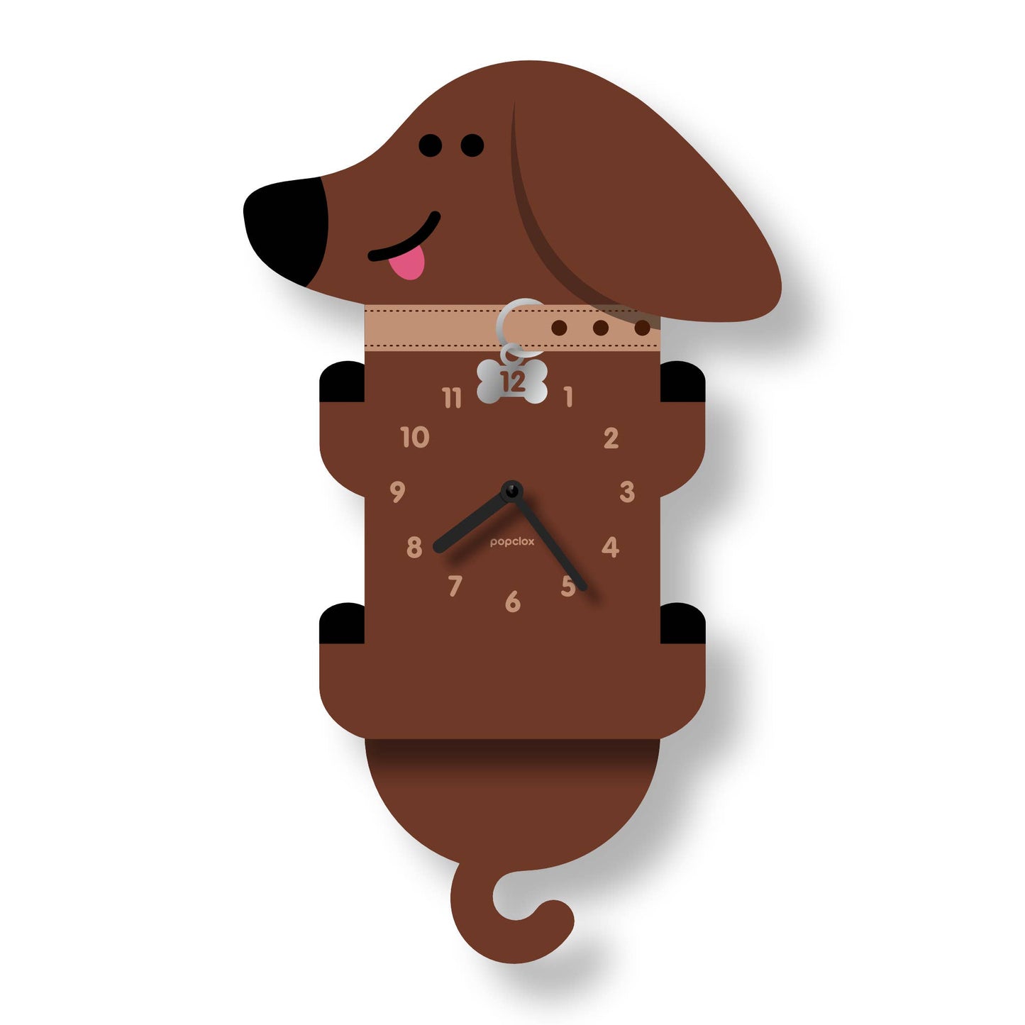 Wiener Dog  Pendulum Clock