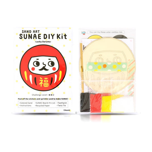 【SUNAE(sand art) DIY Kit】Lucky Daruma