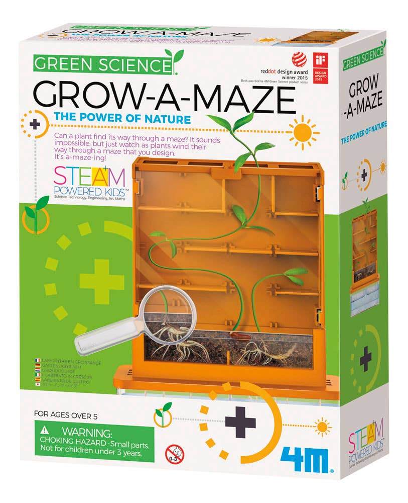 4M Green Science Grow A Maze Science Kit-DIY